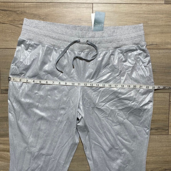 Lauren‎ Ralph Lauren Metallic Pull On Elastic Waist Tapered Jogger XXL - Picture 3 of 14